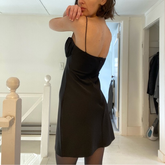 Misha Collection Shirred Bust Mini Slip Dress - Picture 5 of 10